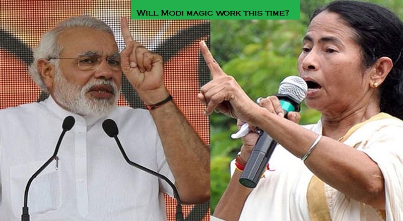 Modi Vs Mamatha Bengal Elections 2021