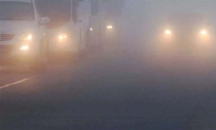 Fog in Hyderabad, police warn motorists to be cautious
