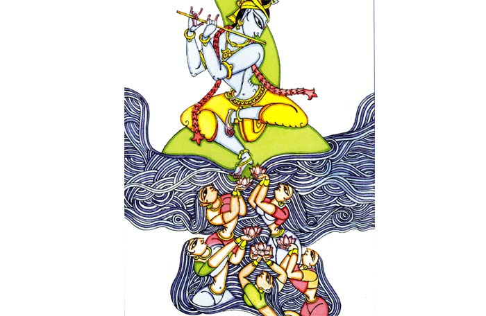 Nanda -Acharya, Yashoda - Mantra and Krishna – the Mantrartha