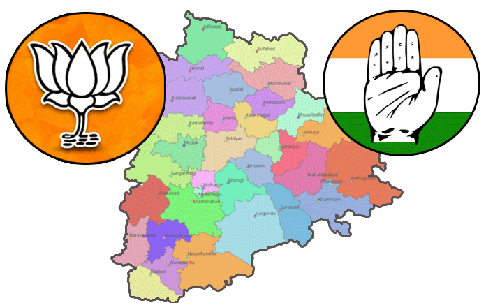 BJP gives big jolt for congress in Telangana